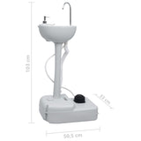 Portable Camping Handwash Stand Grey 20 L - Extra Image