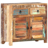 Sideboard 70x30x68 cm Solid Reclaimed Wood - Extra Image