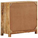 Sideboard 70x30x68 cm Solid Mango Wood - Side View