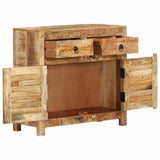 Sideboard 70x30x68 cm Solid Mango Wood - Top-Down View