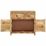 Sideboard 70x30x68 cm Solid Mango Wood - 45-Degree Angle
