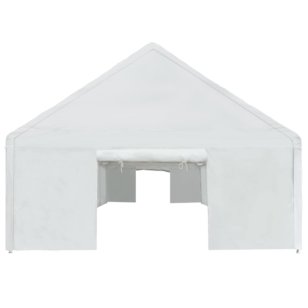Storage Tent PE 5x10 m White