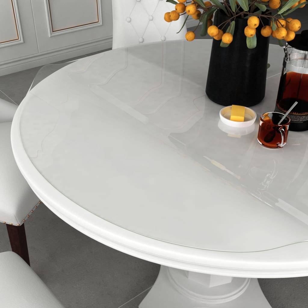 Table Protector Transparent ?100 cm 1.6 mm PVC