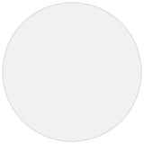 Table Protector Matte Ø 100 cm 1.6 mm PVC - Front View