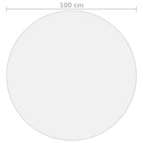 Table Protector Matte Ø 100 cm 1.6 mm PVC