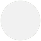 Table Protector Matte ?110 cm 1.6 mm PVC - Front View