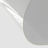 Table Protector Transparent Ø 120 cm 1.6 mm PVC - Side View