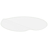 Table Protector Transparent Ø 120 cm 1.6 mm PVC - Top-Down View
