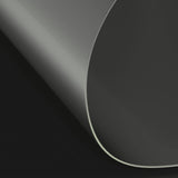 Table Protector Matte ?120 cm 1.6 mm PVC - Side View