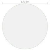Table Protector Matte ?120 cm 1.6 mm PVC