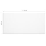 Table Protector Transparent 120x60 cm 1.6 mm PVC