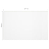 Table Protector Transparent 140x90 cm 1.6 mm PVC