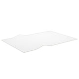 Table Protector Transparent 160x90 cm 1.6 mm PVC - Side View