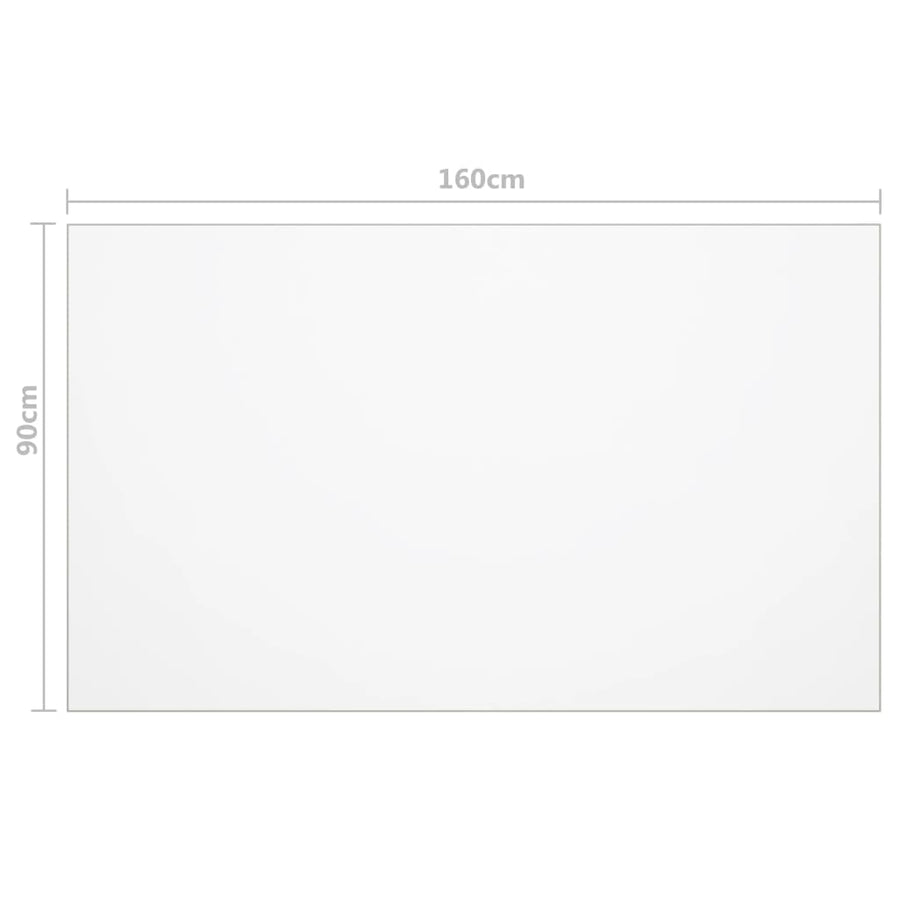 Table Protector Transparent 160x90 cm 1.6 mm PVC