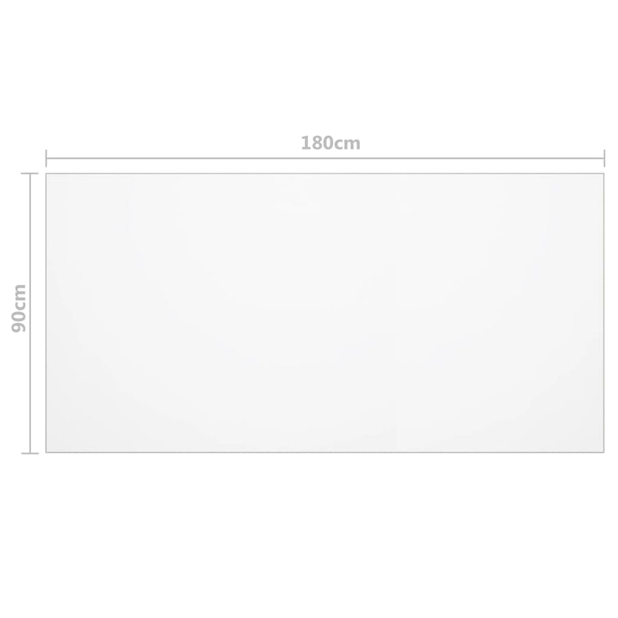 Table Protector Matt 180x90 cm 1.6 mm PVC