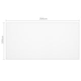 Table Protector Matt 200x100 cm 1.6 mm PVC