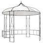Gazebo 300x290 cm White Round