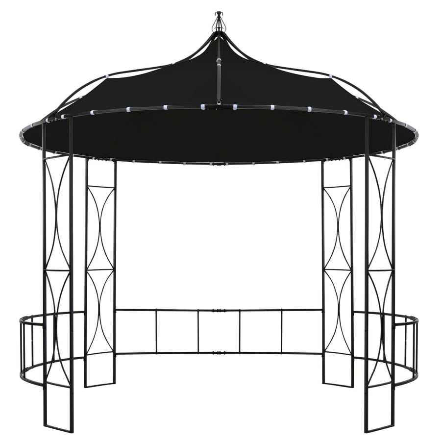 Gazebo 300x290 cm Anthracite Round