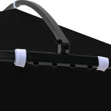 Gazebo 300x290 cm Anthracite Round - Side View