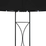Gazebo 300x290 cm Anthracite Round