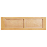 6-Tier Bookcase 80x22.5x170 cm Solid Oak Wood - Rear View