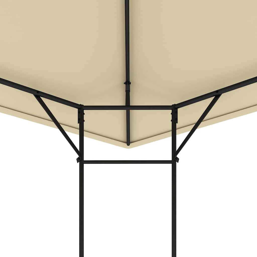 Garden Gazebo 3x3x2.6 m Cream 160g/m²