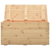 Storage Box 120x63x60 cm Solid Wood Pine