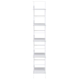 5-Layer Book Shelf White 60x27.6x158.5 cm Engineered Wood