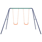Swing Set With 2 Seats Steel