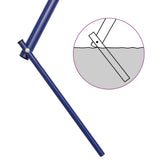 Swing Set with 2 Seats Steel - Rear View
