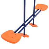 Swing Set with 3 Seats Steel - Rear View