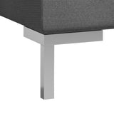 9 Piece Sofa Set Fabric Dark Grey - Extra Image