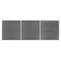 Garden Fence WPC 526x186 cm Grey