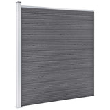 Garden Fence WPC 1045x186 cm Grey