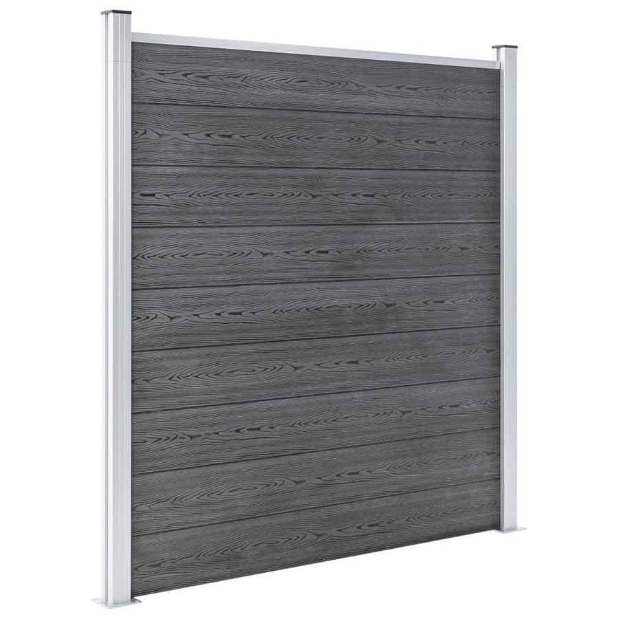 Garden Fence WPC 1045x186 cm Grey