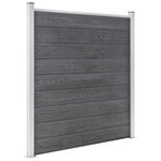 Garden Fence WPC 1564x186 cm Grey