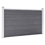 Garden Fence WPC 526x106 cm Grey