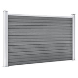 Garden Fence WPC 872x106 cm Grey