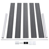 Garden Fence WPC 872x106 cm Grey