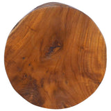 Beside Cabinet 30x30x45 cm Solid Teak Wood - Side View