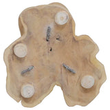 Wine Rack for 8 Bottles 40x30x80 cm Solid Teak Wood