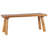 Garden Bench 120 cm Solid Teak Wood - Extra Image