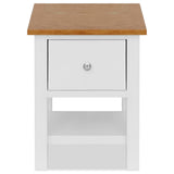 Nightstands 2 pcs 36x30x47 cm Solid Oak Wood