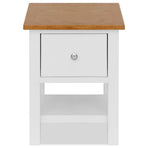 Nightstands 2 pcs 36x30x47 cm Solid Oak Wood