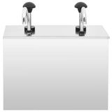 Sauce Dispenser Stainless Steel 2 x 3.5 L - Front View