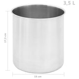 Sauce Dispenser Stainless Steel 2 x 3.5 L