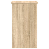 Desk Sonoma Oak 90x45x76 cm Engineered Wood