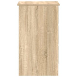 Desk Sonoma Oak 90x45x76 cm Engineered Wood - Close-Up Angle