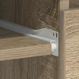 Desk Sonoma Oak 90x45x76 cm Engineered Wood - Extra Image