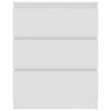Sideboard White 60x35x76 cm Engineered Wood - 45-Degree Angle
